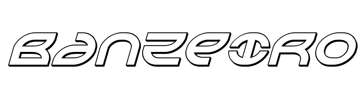 Aetherfox 3D Italic  Free Fonts Download