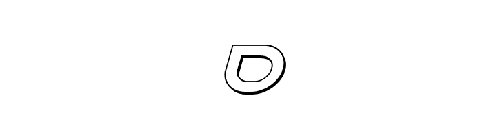 Aetherfox 3D Italic  Free Fonts Download