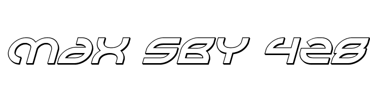 Aetherfox 3D Italic  Free Fonts Download