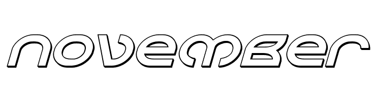 Aetherfox 3D Italic  Free Fonts Download