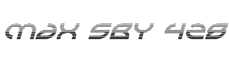 Aetherfox Gradient Italic  Free Fonts Download