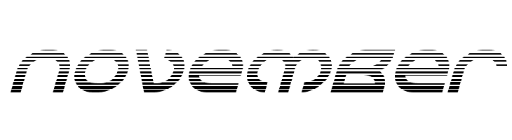 Aetherfox Gradient Italic  Free Fonts Download