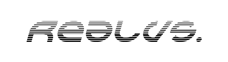 Aetherfox Gradient Italic  Free Fonts Download