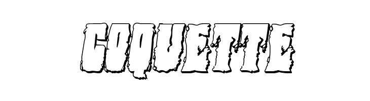 Bog Beast 3D Italic  Free Fonts Download