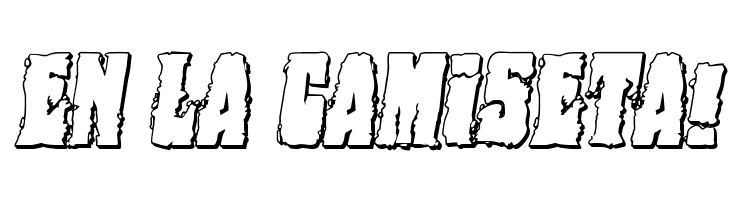 Bog Beast 3D Italic  Free Fonts Download