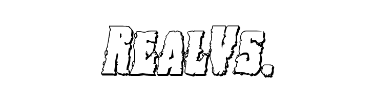 Bog Beast 3D Italic  Free Fonts Download