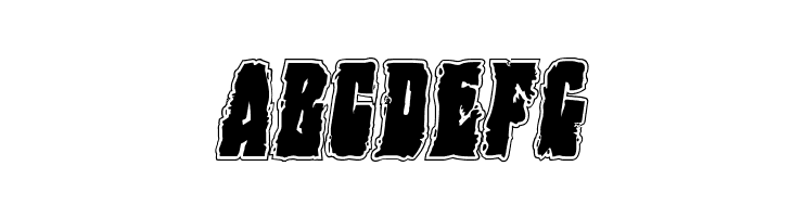 Bog Beast College Italic  Free Fonts Download