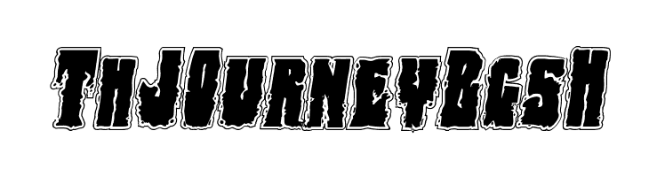 Bog Beast College Italic  Free Fonts Download