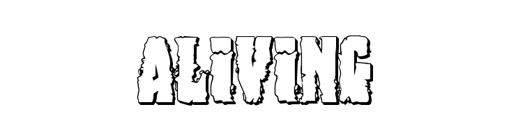 Bog Beast 3D  Free Fonts Download