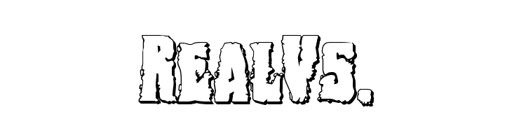 Bog Beast 3D  Free Fonts Download