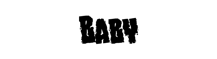 Bog Beast Rotated  Free Fonts Download