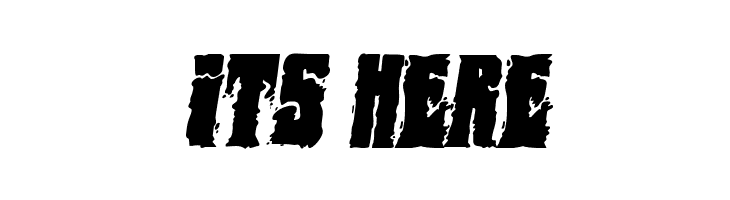 Bog Beast Italic  Free Fonts Download