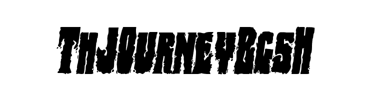 Bog Beast Condensed Italic  Free Fonts Download