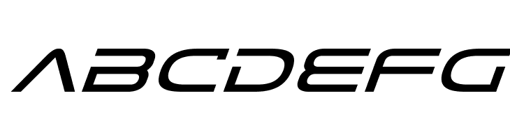 Tele-Marines Expanded Italic  Free Fonts Download