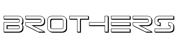 Tele-Marines 3D  Free Fonts Download