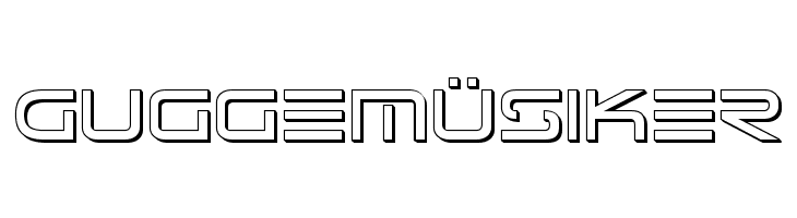 Tele-Marines 3D  Free Fonts Download