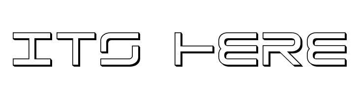 Tele-Marines 3D  Free Fonts Download