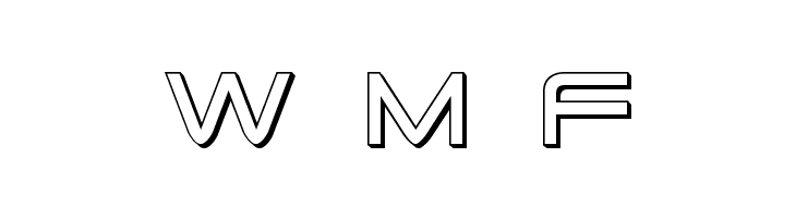 Tele-Marines 3D  Free Fonts Download