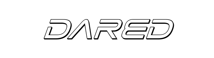 Tele-Marines 3D Italic  Free Fonts Download