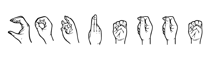 HandSign  Free Fonts Download