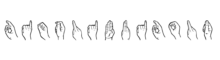 HandSign  Free Fonts Download