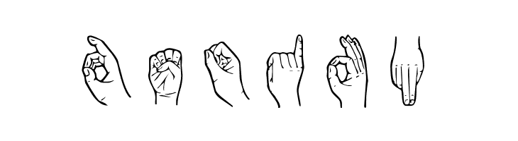 HandSign  Free Fonts Download