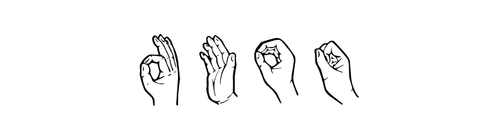 HandSign  Free Fonts Download