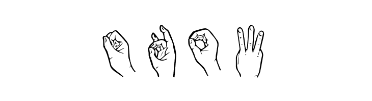 HandSign  Free Fonts Download