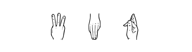 HandSign  Free Fonts Download