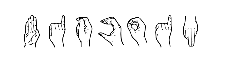 HandSign  Free Fonts Download