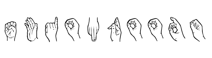 HandSign  Free Fonts Download