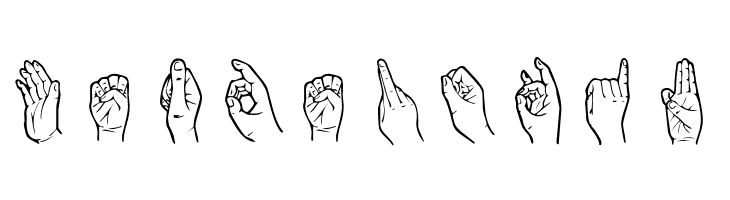 HandSign  Free Fonts Download