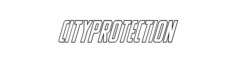 Watchtower Outline Italic  Free Fonts Download