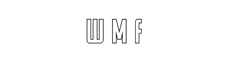 Watchtower Outline  Free Fonts Download