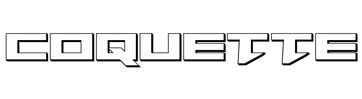 Tarrget 3D Regular  Free Fonts Download