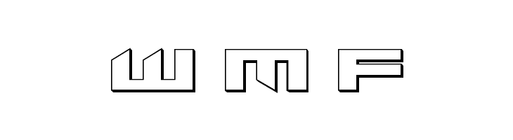 Tarrget 3D Regular  Free Fonts Download