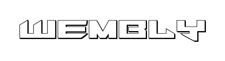 Tarrget 3D Regular  Free Fonts Download