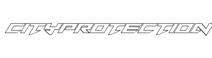 Tarrget Outline Italic  Free Fonts Download