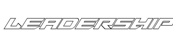 Tarrget Outline Italic  Free Fonts Download