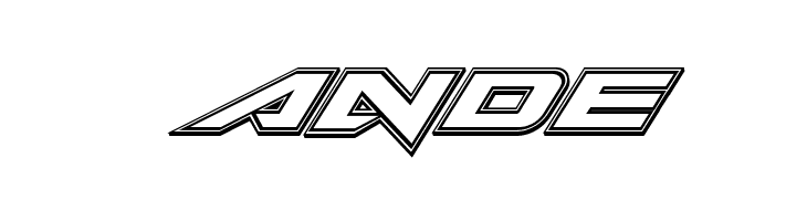 Tarrget Engraved Italic  Free Fonts Download