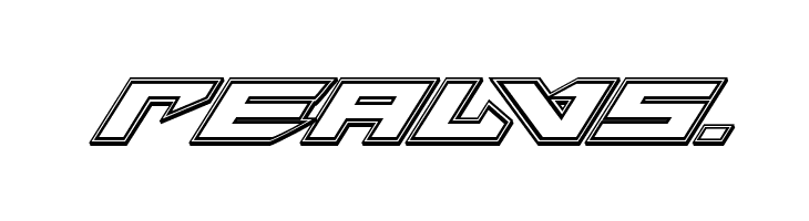 Tarrget Engraved Italic  Free Fonts Download