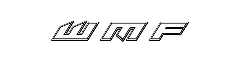 Tarrget Engraved Italic  Free Fonts Download