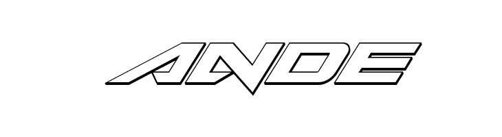 Tarrget 3D Italic  Free Fonts Download