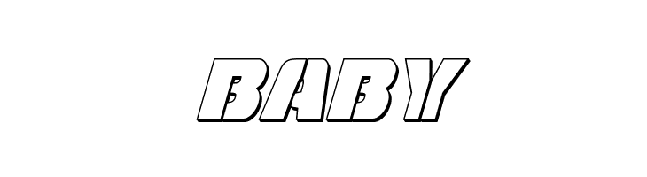 Freedom Fighter 3D Italic  Free Fonts Download