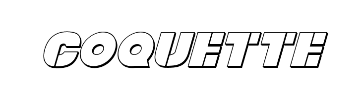 Freedom Fighter 3D Italic  Free Fonts Download