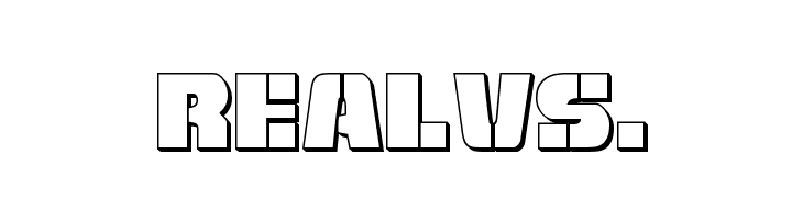 Freedom Fighter 3D Regular  Free Fonts Download