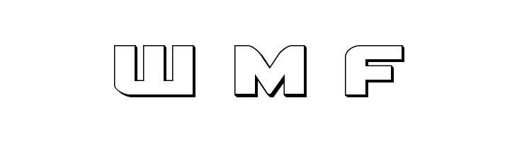 Terran 3D Regular  Free Fonts Download