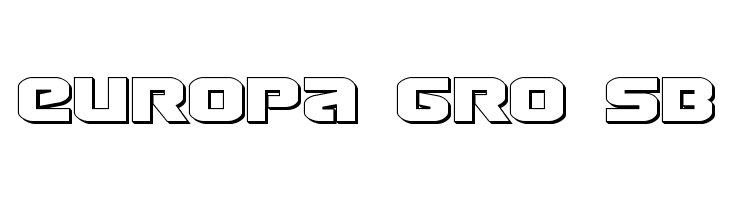 Terran 3D Regular  Free Fonts Download
