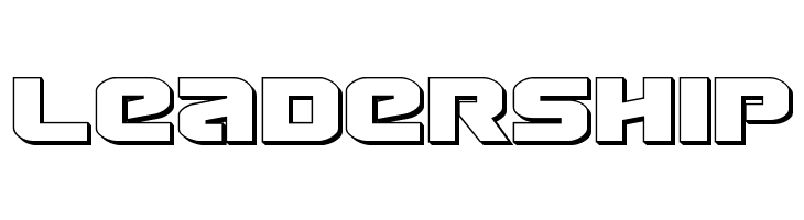 Terran 3D Regular  Free Fonts Download