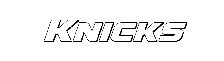 Terran 3D Italic  Free Fonts Download